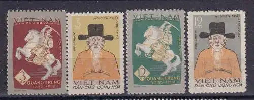 Vietnam  Nr 227/30 Ohne Gummierung (*)