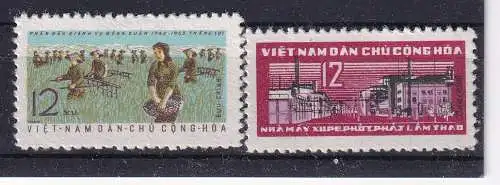 Vietnam  Nr 249/50 Ohne Gummierung (*)