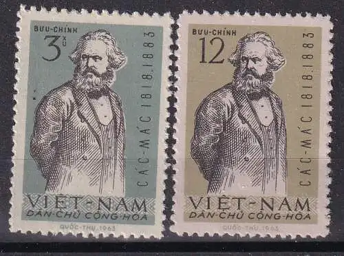 Vietnam  Nr 251/52 Ohne Gummierung (*)