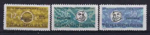 Vietnam  Nr 265/67 Ohne Gummierung (*)
