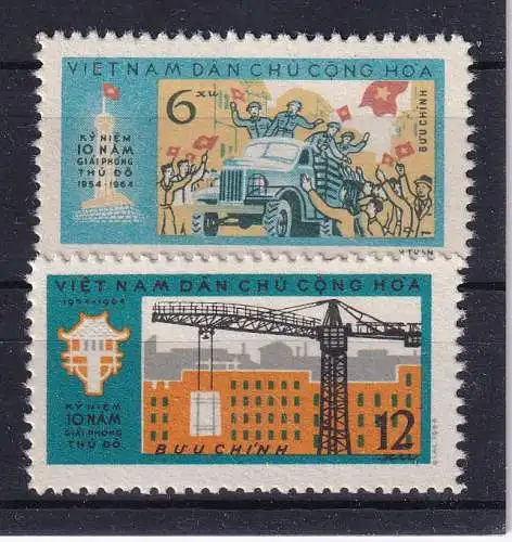 Vietnam  Nr 328/29 Ohne Gummierung (*)