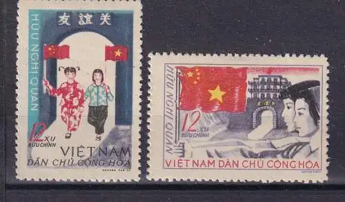 Vietnam  Nr 399/400 Ohne Gummierung (*)