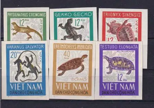 Vietnam  Nr 432/37 U Ohne Gummierung (*)