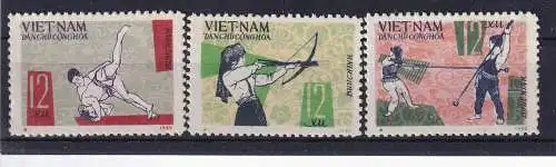 Vietnam  Nr 438/40 Ohne Gummierung (*)