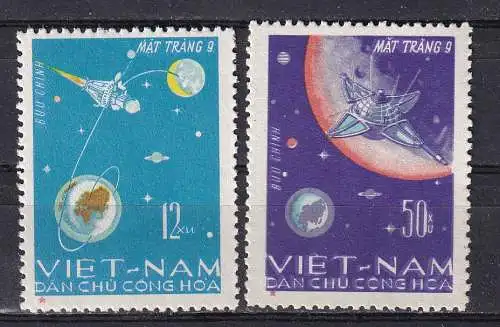 Vietnam  Nr 448/49 Ohne Gummierung (*)
