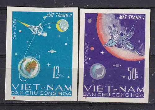 Vietnam  Nr 448/49 U Ohne Gummierung (*)
