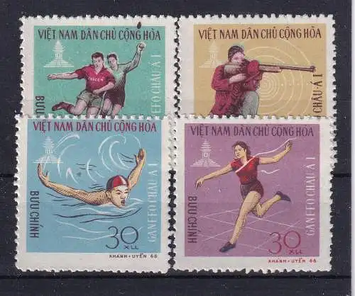 Vietnam  Nr 462/65 Ohne Gummierung (*)
