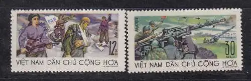 Vietnam  Nr 502+504 Ohne Gummierung (*)
