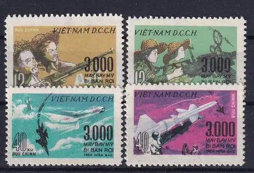 Vietnam  Nr 434/37 Ohne Gummierung (*)