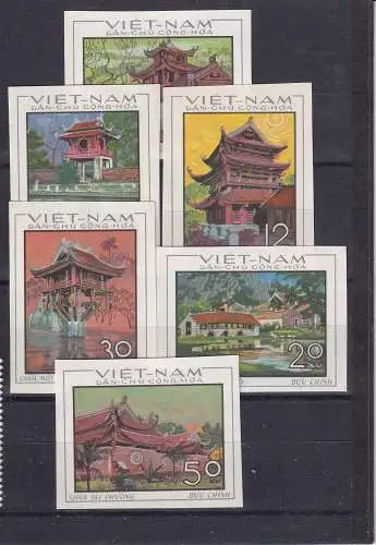 Vietnam  Nr 550/55 U Ohne Gummierung (*)