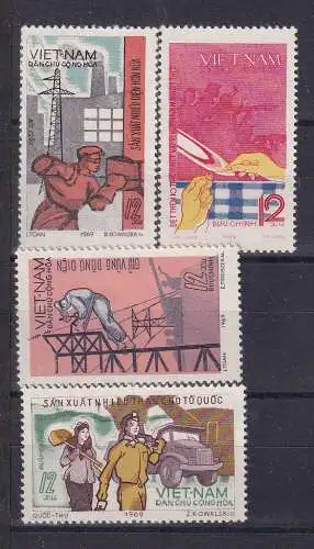 Vietnam  Nr 623/26 Ohne Gummierung (*)