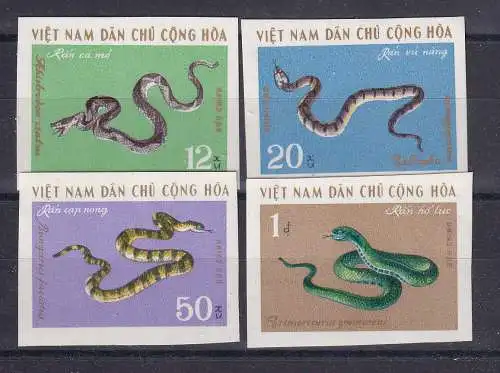 Vietnam  Nr 641/44 U Ohne Gummierung (*)