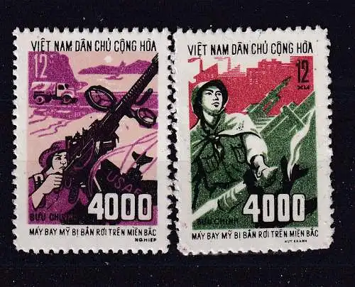 Vietnam  Nr 707/08 Ohne Gummierung (*)