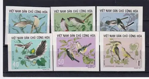 Vietnam  Nr 735/40 U Ohne Gummierung (*)