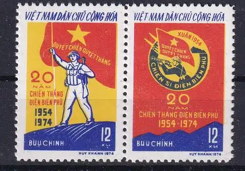 Vietnam  Nr 759/60 Paar Ohne Gummierung (*)
