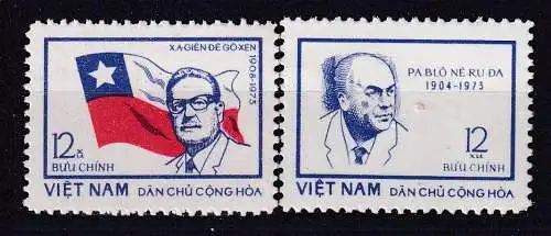 Vietnam  Nr 778/79 Ohne Gummierung (*)