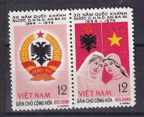 Vietnam  Nr 786/87 Paar Ohne Gummierung (*)