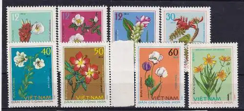 Vietnam  Nr 795/802 Ohne Gummierung (*)
