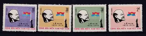Vietnam Ausgaben der Vietcong  Nr 23/26 Ohne Gummierung (*)