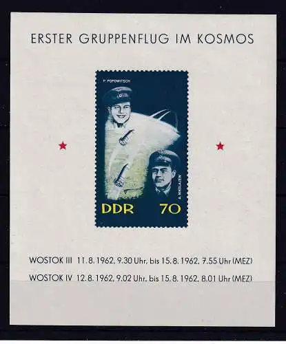 DDR  Nr Block 17 Postfrisch / **