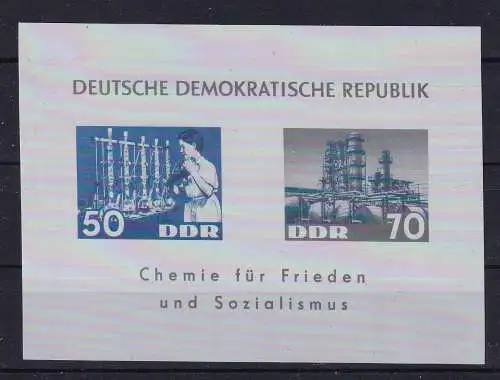 DDR  Nr Block 18 Postfrisch / **