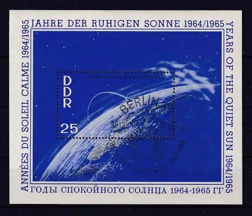 DDR  Nr Block 20 Postfrisch / **