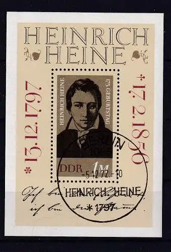 DDR  Nr Block 37 Gestempelt (Posten)