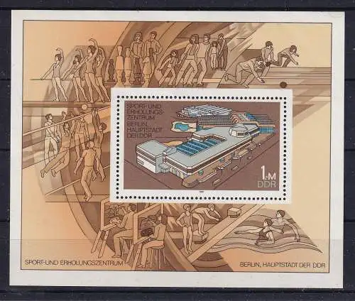DDR  Nr Block 64 Postfrisch / **