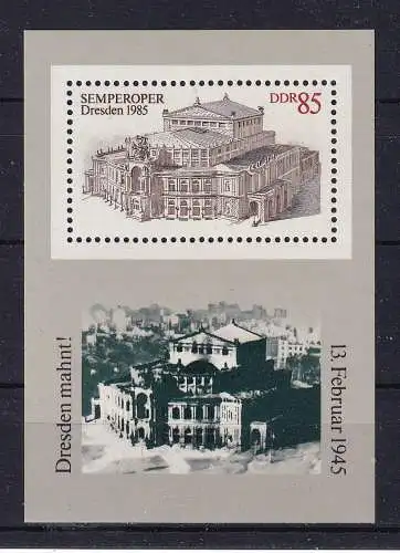 DDR  Nr Block 80 Postfrisch / **