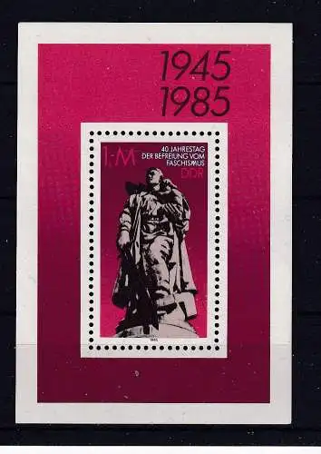 DDR  Nr Block 82 Postfrisch / **