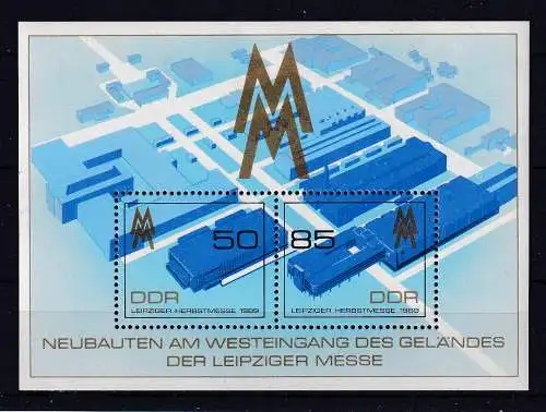 DDR  Nr Block 99 Postfrisch / **