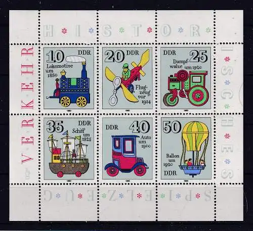 DDR  Nr 2661/66 Kb Postfrisch / **