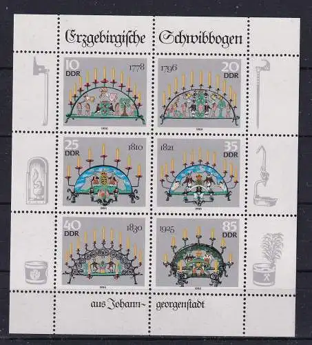 DDR  Nr 3057/62 Kb Postfrisch / **