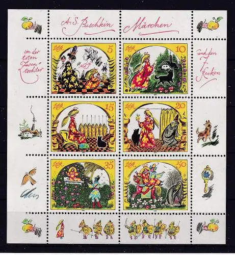 DDR  Nr 2914/19 Postfrisch / **