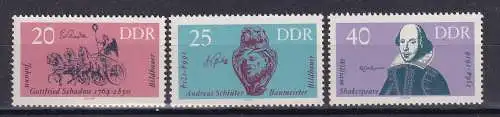 DDR  Nr 1009/11 Postfrisch / **