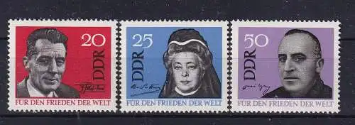 DDR  Nr 1049/51 Postfrisch / **