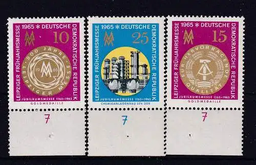 DDR  Nr 1090/92 Postfrisch / **
