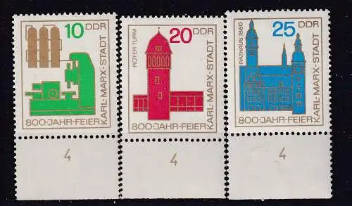 DDR  Nr 1117/19 Postfrisch / **