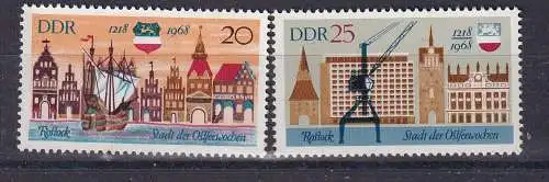 DDR  Nr 1384/85 Postfrisch / **