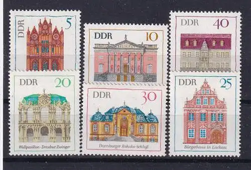 DDR  Nr 1434/39 Postfrisch / **