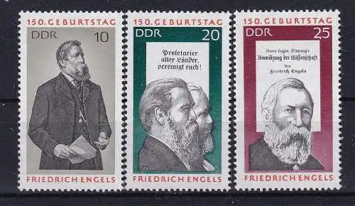 DDR  Nr 1622/24 Postfrisch / **