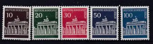 Berlin (West)  Nr 286/90 Postfrisch / **