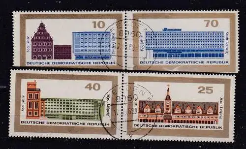DDR  Nr 1126/29 Gestempelt (Posten)