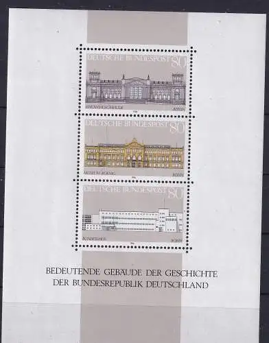 Bundesrep. Deutschland  Nr Block 20 Postfrisch / **