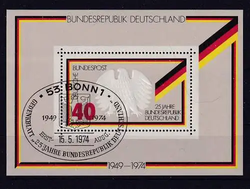 Bundesrep. Deutschland  Nr Block 10 Gestempelt (Posten)