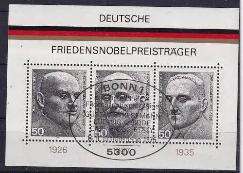 Bundesrep. Deutschland  Nr Block 11 Gestempelt (Posten)