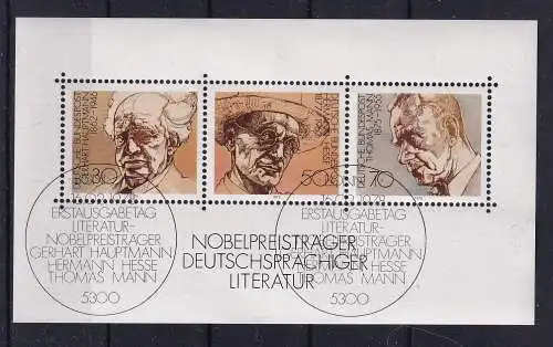 Bundesrep. Deutschland  Nr Block 16 Gestempelt (Posten)