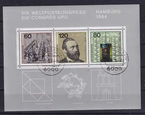 Bundesrep. Deutschland  Nr Block 19 Gestempelt (Posten)