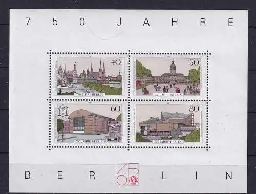 Bundesrep. Deutschland  Nr Block 8 Postfrisch / **