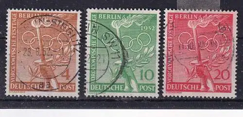 Berlin (West)  Nr 88/90 Gestempelt (Posten)